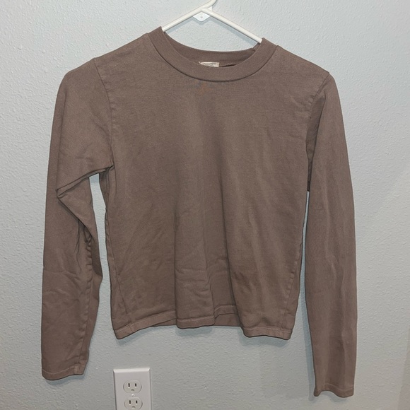 Brandy Melville Tops - • Brandy Melville Mauve Long Sleeve •